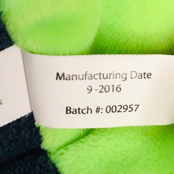 Petting Zoo Lil 12 12th Man Seahawks Security Blanket Lovey 14” - Picture 8 of 8